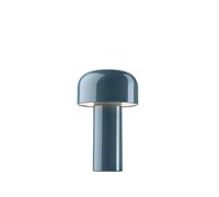 Flos Lámpara de mesa portátil Bellhop Grey blue