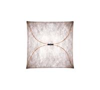 Flos Lámpara de pared Ariette 1 Blanco. tejido textil/marco de acero