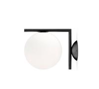 Flos Lámpara de pared IC lights C/W1 Negro. opal