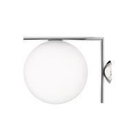 Flos Lámpara de pared IC lights C/W2 Cromado. opal