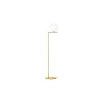 Flos Lámpara de pie IC lights F1 Latón pulido. opal