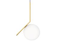 Flos Lámpara de techo IC lights S2 Latón pulido. opal