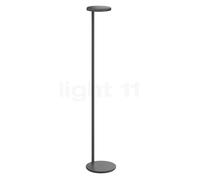Flos Oblique, lámpara de pie LED, antracita mate - 2.700 K