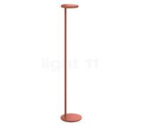 Flos Oblique, lámpara de pie LED, óxido mate - 2.700 K