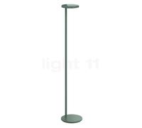 Flos Oblique, lámpara de pie LED, verde brillo - 2.700 K - con USB-C conexión