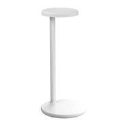 Flos Oblique Qi Lámpara de Mesa Blanco Mate