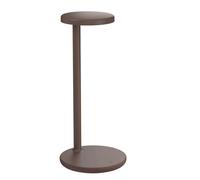 Flos Oblique Qi Lámpara de Mesa Marrón Mate