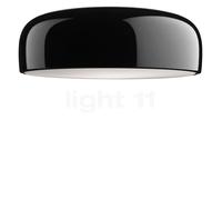 Flos Smithfield, lámpara de techo, negro brillo