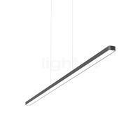 Flos Super Line, lámpara de suspensión Up & Downlight LED, negro