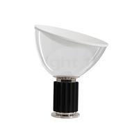 Flos Taccia, lámpara de sobremesa LED, negro - vidrio - 48,5 cm