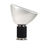 Flos Taccia, lámpara de sobremesa LED, negro - vidrio - 64,5 cm