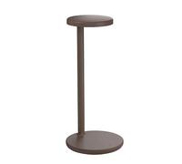 Flos Vincent Van Duysen 09.8300.DW Oblique Braun - Lámpara LED de mesa (8 W, para interiores, 15,5 x 35 cm), color marrón