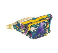 Floss and Rock Riñonera, dinosaurio, 29 cm de longitud, bolsos y accesorios para niños, Varios colores