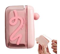 Floss Dispenser, Travel Floss Case, Automatic Flosser Organizer, Compact Hygienic Holder, Refillable Design, for Hotels, Restaurantes, Offices Men Women and More