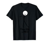 Floss Like A Boss Stick Figura Stickman Doodle Impreso Divertido Camiseta