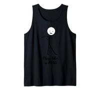 Floss Like A Boss Stick Figura Stickman Doodle Impreso Divertido Camiseta sin Mangas