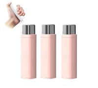 Floss Pick Box, Portable Automatic Floss Dispenser with Refillable Storage, Compact Dental Floss Picks Organizer for Travel, Dating, Office and Daily Oral Care (3pcs Pink)