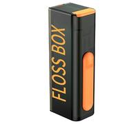 Floss Picks Travel Case - ABS 8,5 x 3,6 x 2,8 cm 42 g | Automatic Pop Floss Box Organizer | Portable F? Distribuir con 10 F? Picks, Pick Holder For Travel And Daily Use