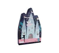 Floss Rock 42P6326 - Juego de rompecabezas con forma de castillo con caja en forma, 20 piezas