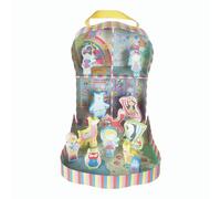 Floss & Rock 43P6364 Rainbow Fairy Play Box con piezas de madera