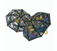 Floss & Rock Colour Changing Umbrella - Dino, Multicoloured, 66 x 60cm (43P6401)