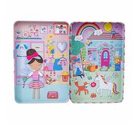 Floss & Rock Rainbow Fairy - Juego magnético de 19,5 cm de altura, juego creativo e imaginativo