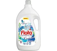 FLOTA | Detergente Líquido Quitamanchas incluso en Agua Fría para Lavadora | Ropa Blanca y de Color | Fragancia Oceánico | 90 Lavados