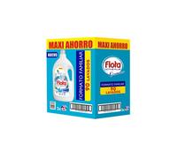 FLOTA | Detergente Líquido Quitamanchas incluso en Agua Fría para Lavadora | Ropa Blanca y de Color | Fragancia Oceánico | 2X90 Lavados Formato Familiar