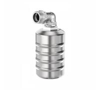 Flotador de acero inoxidable bola flotante controlador automático de nivel de agua para grifos de tanque de torre de agua, suministro de agua, apagado automático, tubería de control de nivel de