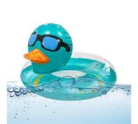 Flotador De Natación,Tubo Flotante para Piscina - Pato Hinchable con Lentejuelas - para Niños Niñas Adolescentes Playa Verano Viaje Río Lago Estanque Mar
