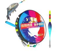 Flotador de pesca para pesca - 100 m juego de flotadores automáticos para perca | flotador de flotador con cambio de color - para kayak, , deportes al aire libre, pesca de agua salada, para