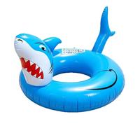 Flotador de Piscina de tiburón - Colchoneta para Tumbona para Adultos, de Playa de Verano | Tubo de natación Flotante con válvula de inflado rápido | Suministros para al Aire Libre en