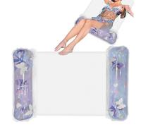 Flotador de piscina, hamaca de balsa con purpurina, silla flotante, para playa, lago, río, natación, de bronceado, viajes de verano