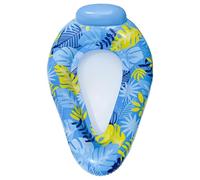 Flotador de piscina, hamaca inflable para adultos, tapete de natación de gran tamaño para bronceado en la playa, flotador de agua al aire libre para relajarse en el patio trasero, río, diversión junto