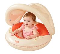 Flotador De Piscina Infantil | Juguete De Balsa Inflable Con Protección Contra El Sol Y Toldo,Bonito Flotador para Niños en Piscina | Para Verano Y Exteriores Playa Bañera Ducha Y Juego Para Los Más P