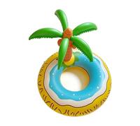 Flotador de piscina inflable gigante de 48 pulgadas para adultos | PVC 120x120cm 1000g Tropical Summer Lounger | Beach Lake Floating Mat salón silla decoración Towel Pad