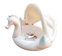 Flotador de Piscina para Adultos, de natación Inflable con Dosel, Estructura de Soporte en Las Axilas, Tumbona de Agua para Verano, Lago, río, balsa de Playa para Familiar, Vacaciones al