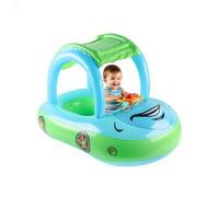 Flotador de piscina para niños, flotador en la piscina para niños - juguetes en forma de flotación en forma de coche inflable con paraísos para el lago Summer Beach