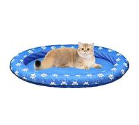 Flotador De Piscina Para Perros Balsa Flotante Hinchable Y Plegable