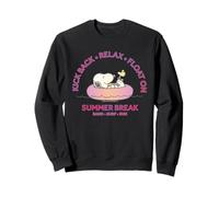Flotador de Piscina Retro Snoopy Woodstock Beachy Summer Break Vibes Sudadera