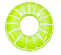 Flotador De Piscina Sandía,Flotador De Piscina De Limón Verde | Balsa de Tubo de Natación, Flotadores de Piscina Inflables de Frutas de Sandía, Kiwi, Naranja, Lima | Flotador grande del anillo del