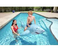 Flotador De Playa Inflable En Forma De Tiburón Jaws 1.83m