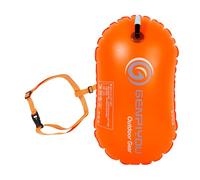 Flotador de seguridad para natación, flotador de PVC de burbujas para entrenamiento seguro y bolsa seca, ligera y visible para deportes acuáticos, nadadores en aguas abiertas, triatletas