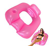 Flotador De Tumbona para Piscina | Reposabrazos y Respaldo Incluidos, Gran Capacidad de Carga | Tumbona Hinchable de Piscina para Adultos | para Playa, Lago, Jardín, Río, Hombres, Mujeres Y F