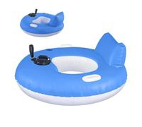 Flotador eléctrico para piscina, 101 cm, inflable, silla de salón de agua, cómoda y portátil, para mujeres, hombres, natación, río, playa, actividades de verano, relajaciones
