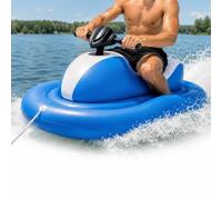 Flotador Eléctrico para Piscina, Lancha Hinchable Eléctrico | Motor de 46W, con Marcha Adelante y Marcha Atrás, Montaje Rápido en 5 Pasos, para Complejos Turísticos