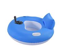 Flotador eléctrico para piscina, silla inflable motorizada para adultos, silla flotante de agua portátil, ideal para relajarse y disfrutar de piscinas, playas y lagos