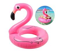 Flotador Flamenco Gigante Ninonly Flamenco Hinchable para Piscina de PVC Reforzado, Flamingo Inflable para Piscina Ideal para Fiestas y Playa, Flotador Gigante Adultos de Lujo
