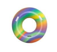 Bestway Flotador hinchable Rainbow Swim Tube 119 cm de playa y piscina Multicolor