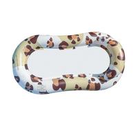 Flotador hinchable de piscina para adultos Cama relajante con fondo de | Hamaca inflable tipo tumbona para piscina para Hombres, Mujeres, Amigos, Familia, Compañeros en Jardín, Lago, Piscina